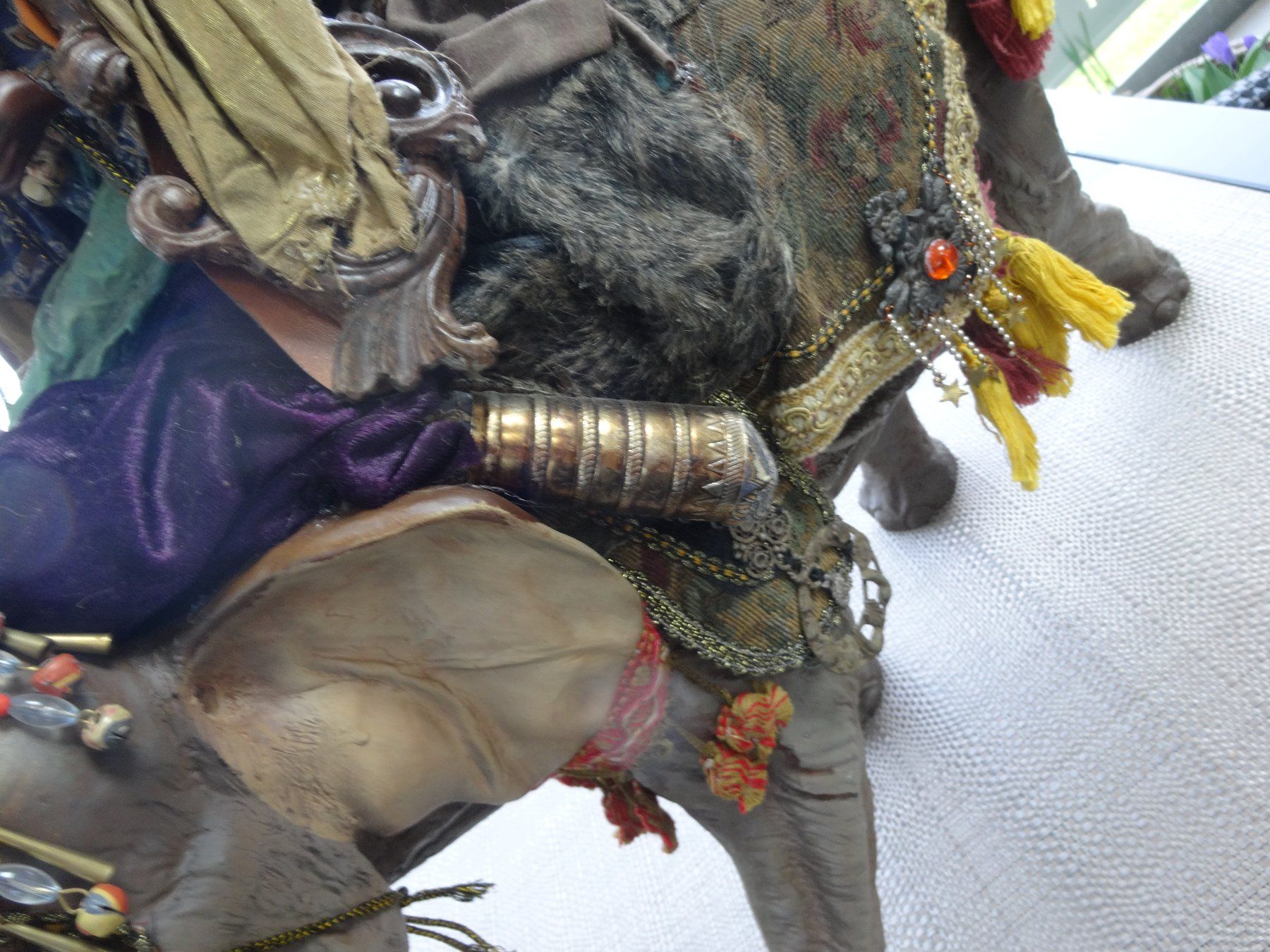 Statuette: Grosser Elefant mit Reiter  Deko – Nuovo (secondo la descrizione) da Neerach venduto da jenny062 8