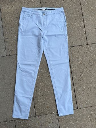 Chinohose hellblau, Gr. 38,