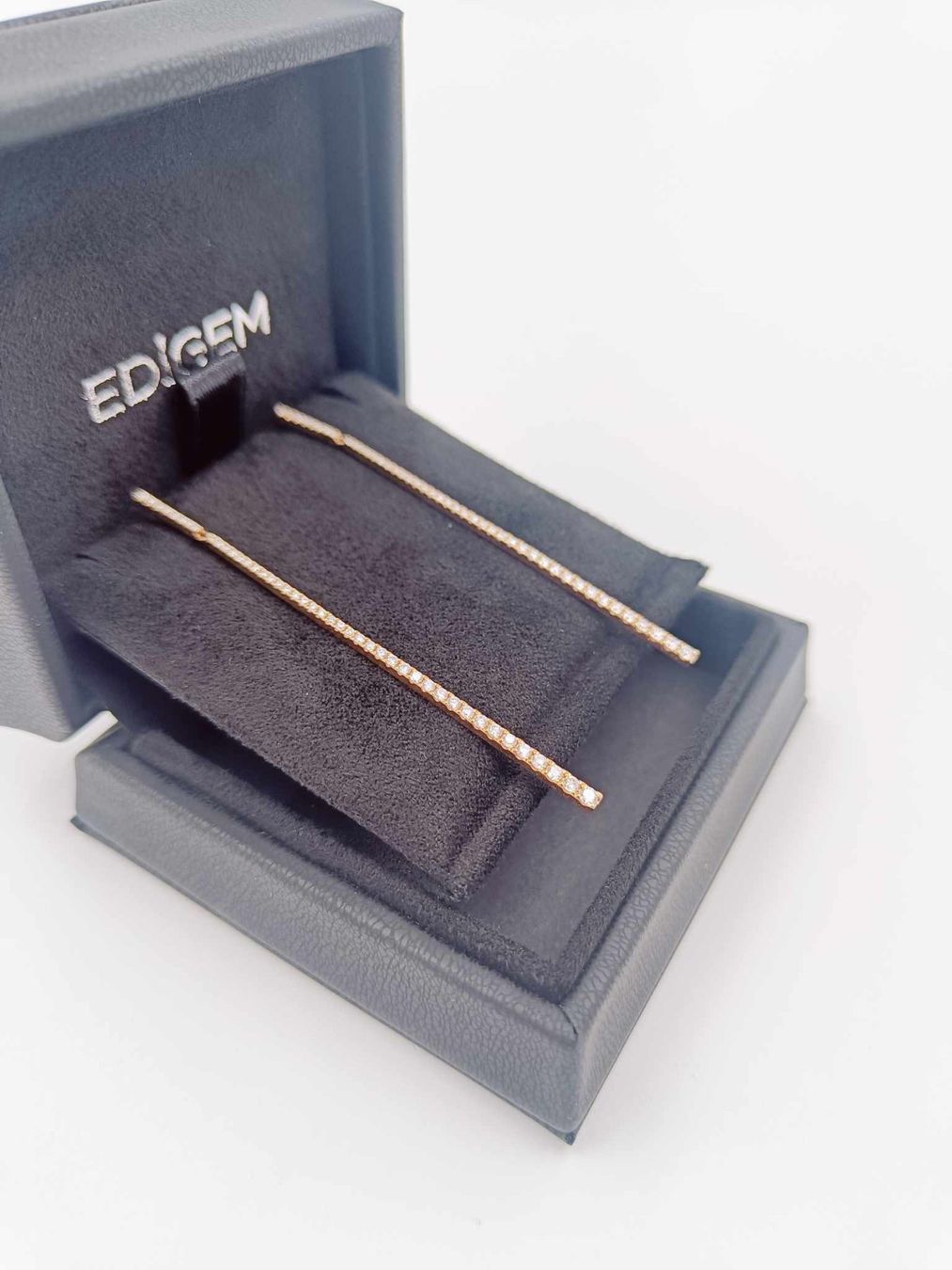 Boucles d'oreille: DIAMANTOHRHÄNGER IN 750 ROTGOLD – D'occasion à Luzern par EdiGem 3