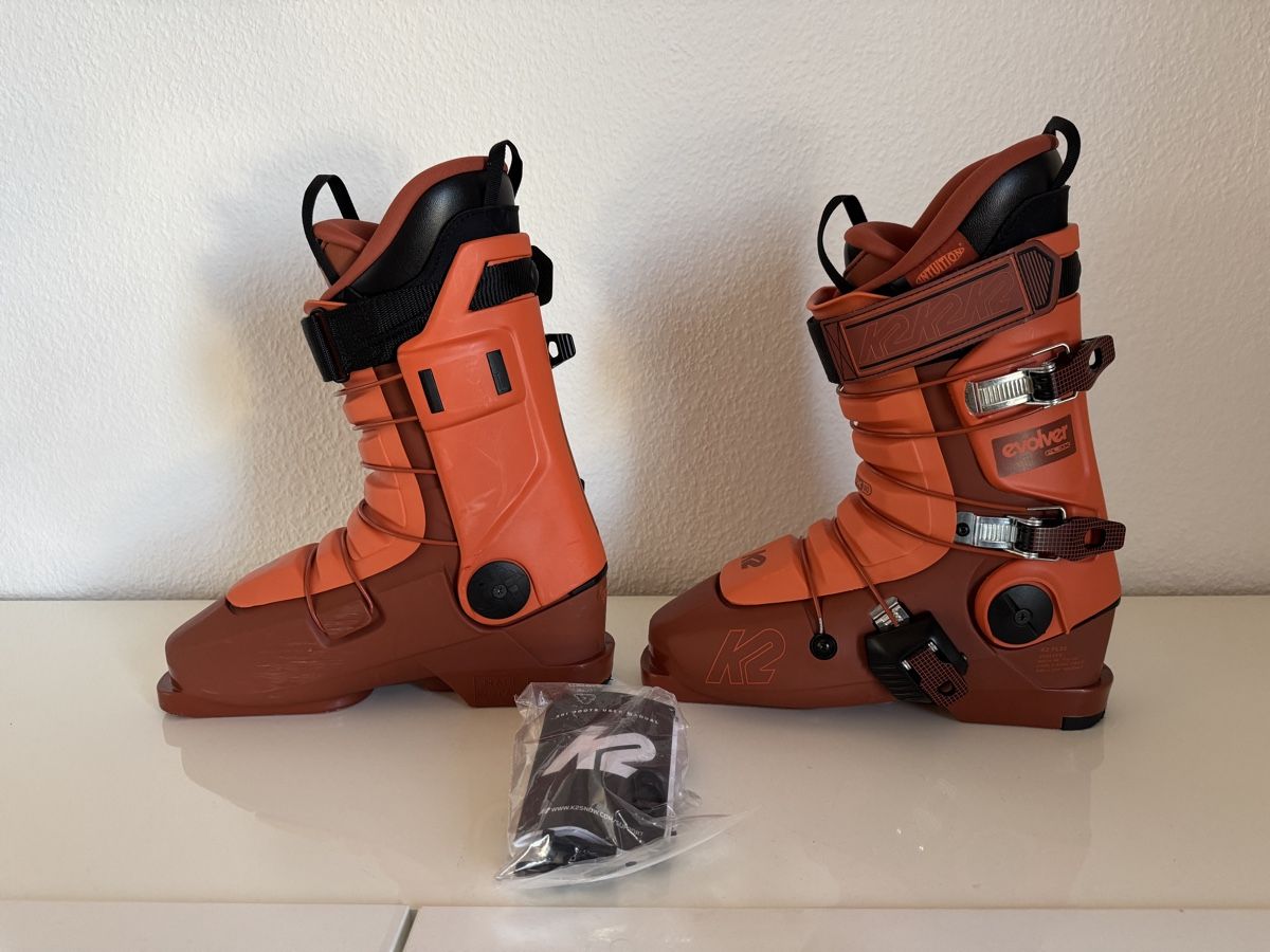 Herrenschuhe: K2 Skischuhe Evolver Orange wie neu 27.5 – Neu (gemäss Beschreibung) aus Pfaffhausen von ncbid 1