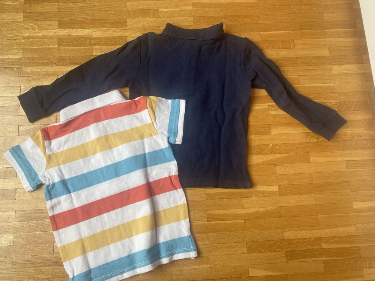 Camicie, T-shirt & Polo: 2 polos. Taille 2-3 ans. – Nuovo (secondo la descrizione) da Chêne-Bougeries venduto da CeliaMate 1