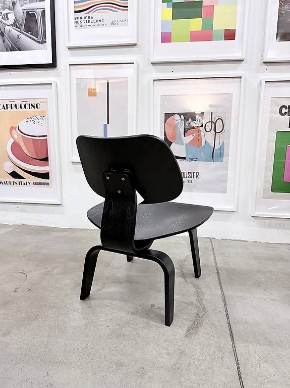 Sedie: VITRA Eames Plywood Replica Schwarz – Nuovo e nell'imballaggio originale da Basel venduto da used. 2