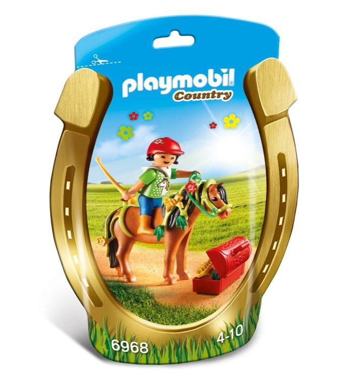 Playmobil Giocattoli: PLAYMOBIL 6968 - Schmück-Pony Blümchen – Nuovo e nell'imballaggio originale da Wagenhausen venduto da Svema