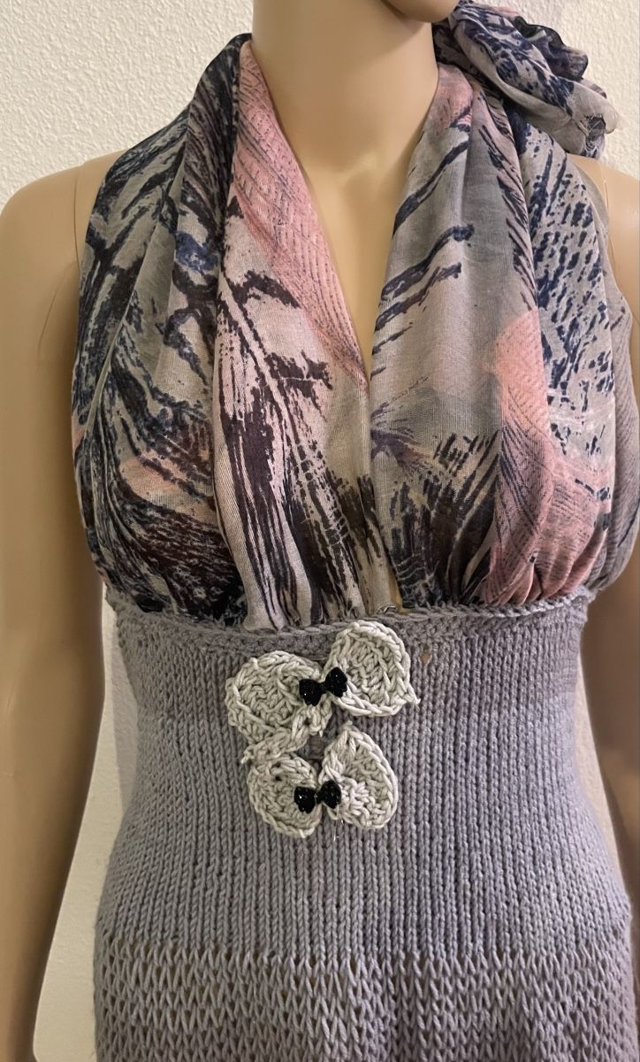 Vestiti: Kleid mit Druckstoff Grösse M Neckholder  – Nuovo e nell'imballaggio originale da Au ZH venduto da Jaggy4 3