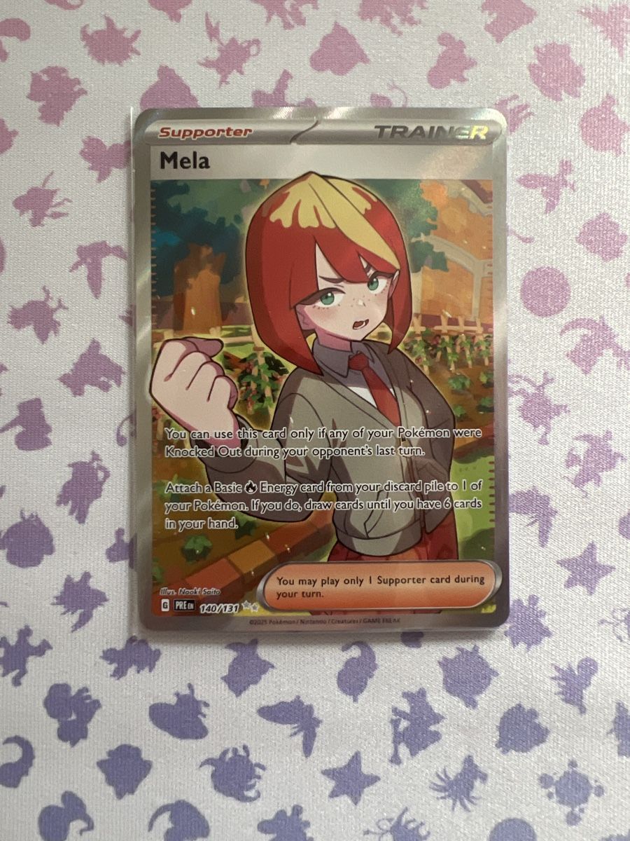 Pokémon Carte collezionabili: Pokemon Prismatic Evolutions - Mela 140/131 ENG – Usato da St-Blaise venduto da FloJo_75