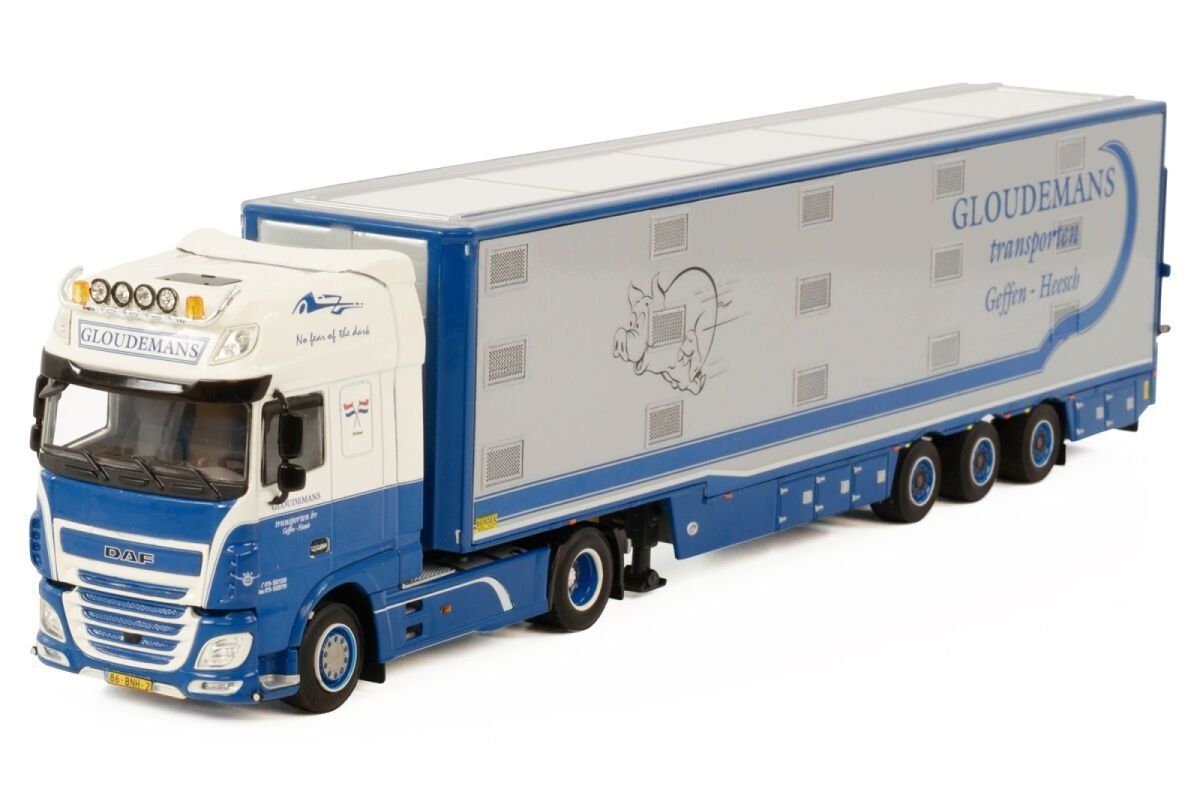 WSI Models Kit di modellismo & Modellini statici: 1:50 WSI DAF XF SSC "Gloudemans" – Nuovo e nell'imballaggio originale da Affoltern am Albis venduto da Modellshop-8910