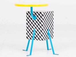Memphis Kristall Beistelltisch von Michele De Lucchi