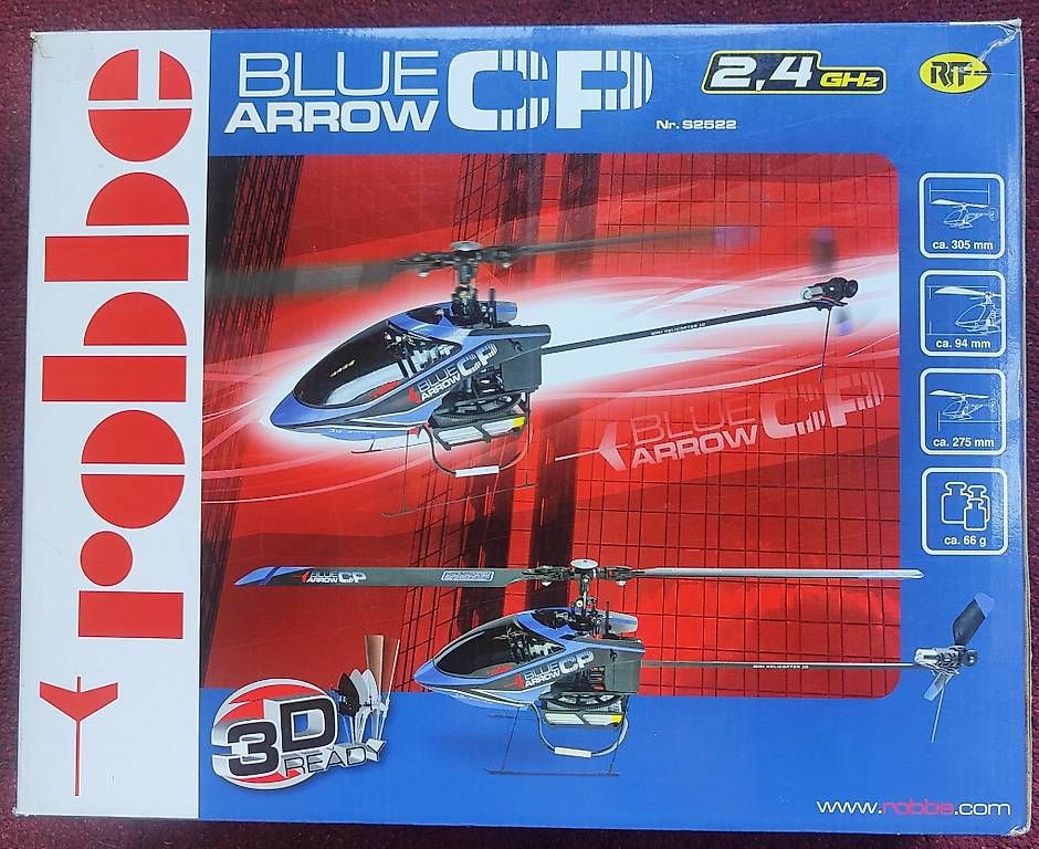Modellismo RC: Helikopter Blue Arrowe CP 2,4 GHz – Usato da Zürich venduto da spe_jwc5