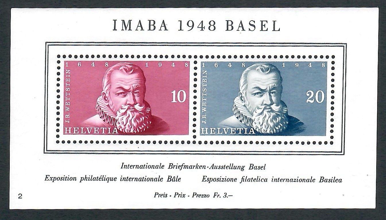 Tutti i francobolli: IMABA 1948 Basel Briefmarken Ausstellung – Usato da Caslano venduto da alaniselin