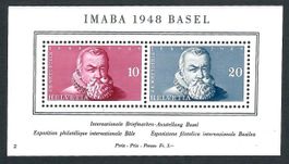 IMABA 1948 Basel Briefmarken Ausstellung