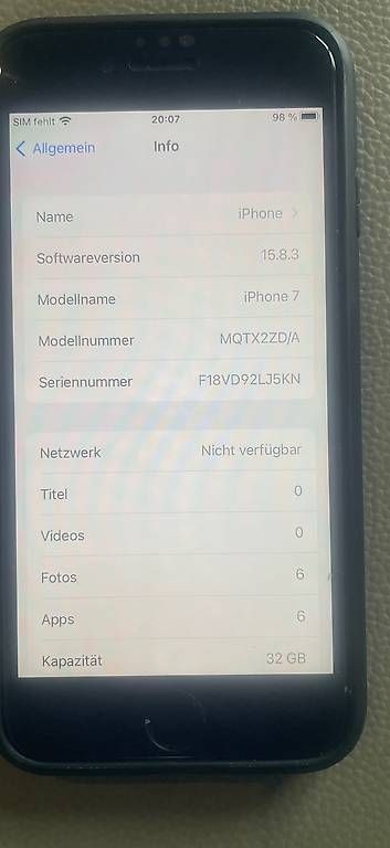Handys / Smartphones: Iphone 7 – Gebraucht aus Othmarsingen von KSP 4
