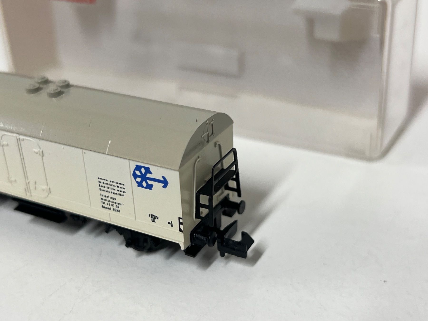 Fleischmann Modellini di ferrovie: FLEISCHMANN 8321 INTER FRIGO  Spur N – Usato da Neuenhof venduto da ludovicco 2
