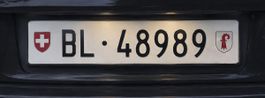 Kontrollschild BL 48988