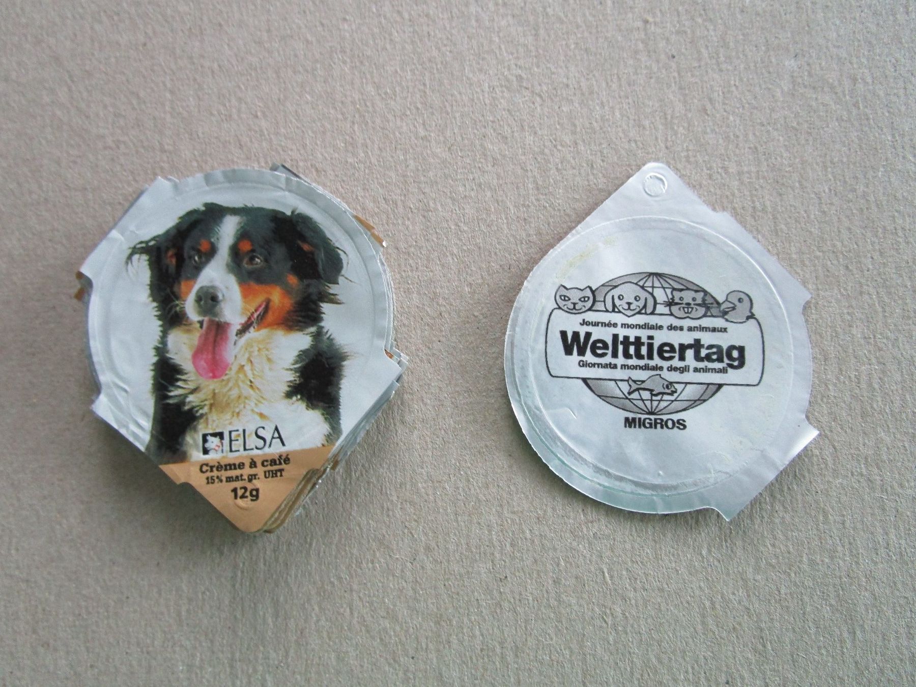 Kaffeerahmdeckel: KRD Tierwelt Serie 6.124 – Gebraucht aus Grenchen von Bass25