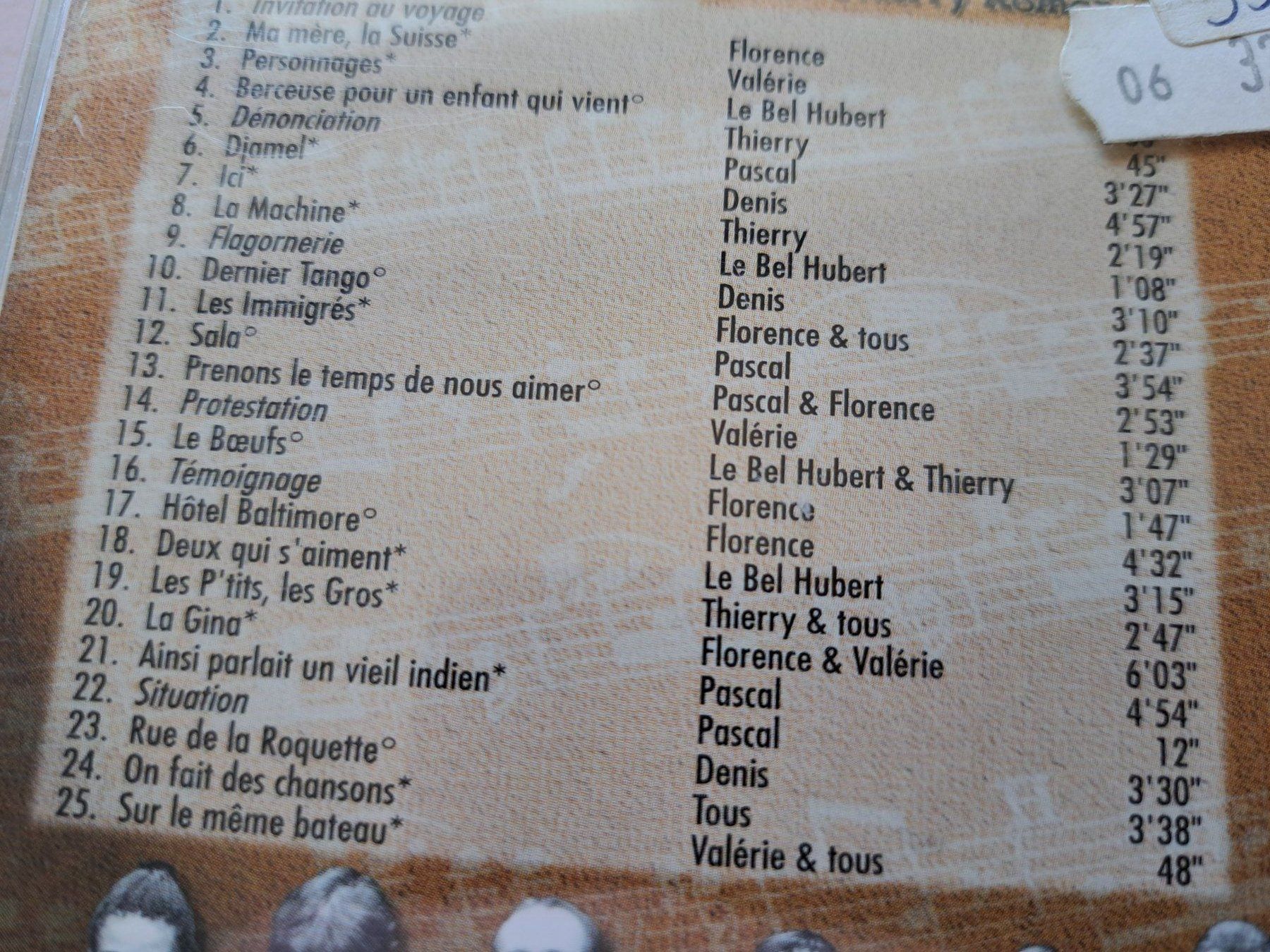 CD: Cd La fête à Bühler  – Usato da Pully venduto da bro_n52j 2