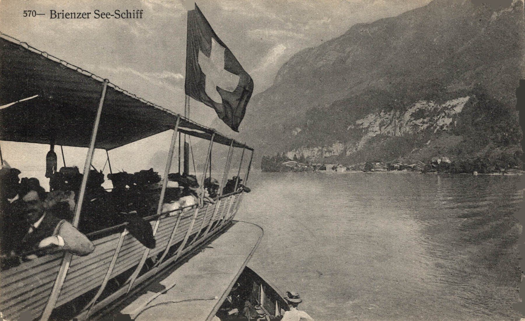 Cartoline postali: Brienzer See-Schiff – Usato da Bronschhofen venduto da Astore