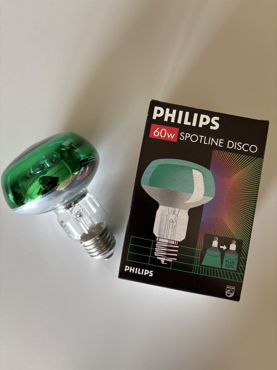 Philips Lampade: Discospot R80 grün – Nuovo e nell'imballaggio originale da Kirchleerau venduto da koerbel