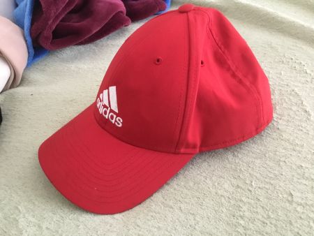 Rotes Adidas Kinder Cap Gr. One size