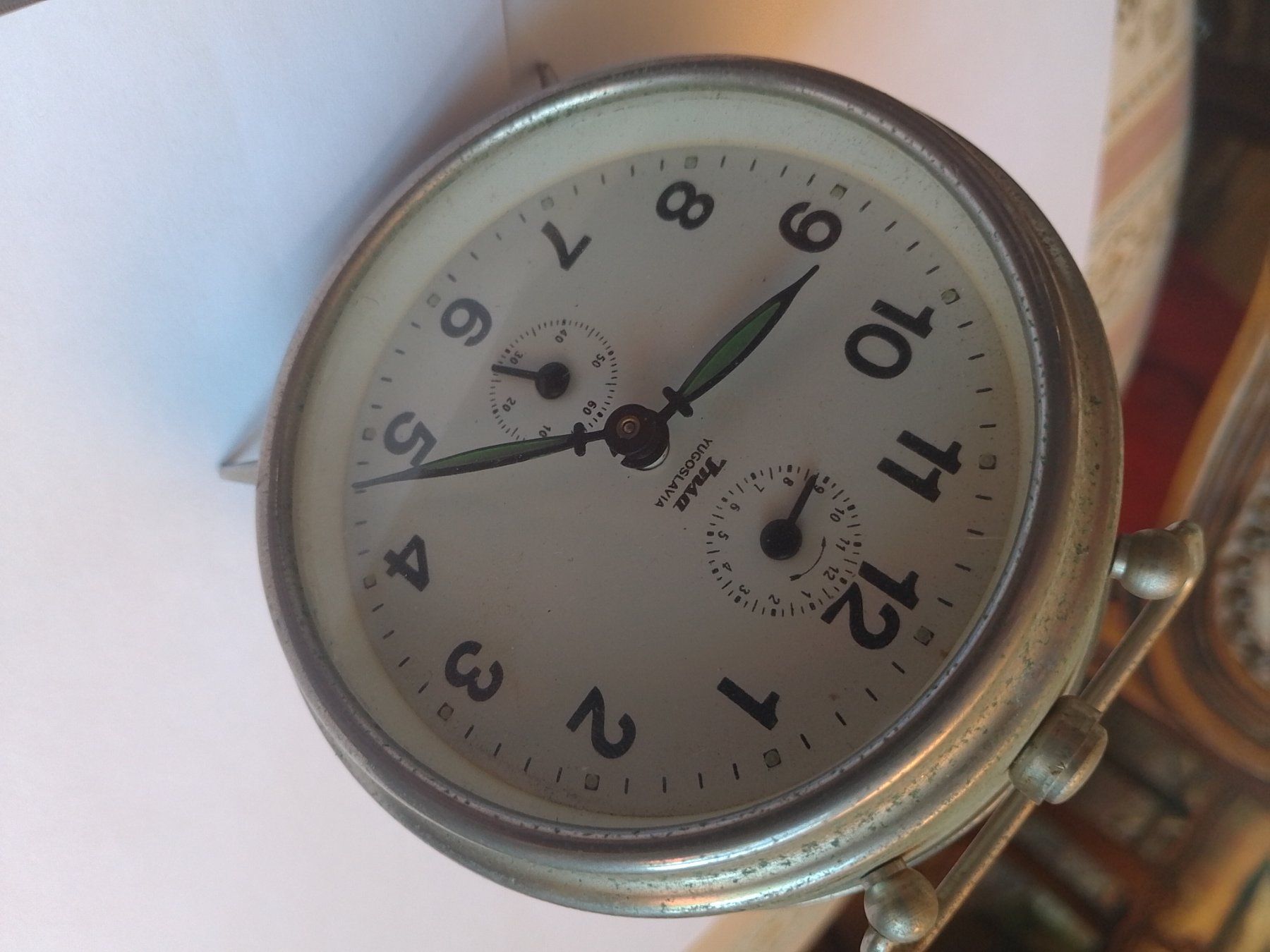 Sveglie: Vintage Wecker Yugoslavia Insa, repeater alarm – Usato da Baden venduto da TellsKuchenhaus 4