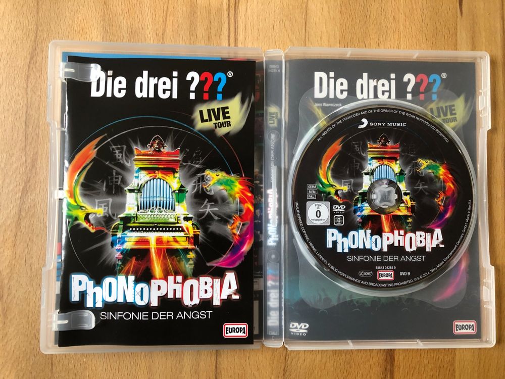 DVD Die drei Fragezeichen ??? Phonophobia mit viel Bonus (Gebraucht) in ...