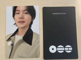 BTS ARIRANG WEVERSE POB EARLY BIRD PHOTOCARD SUGA