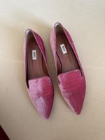 Bally Ballerinas 39.5 Rosa Samt