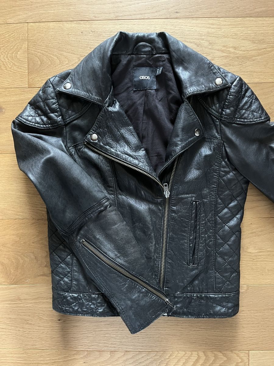 Asos Giacche: Lederjacke ASOS Gr 34 schwarz – Usato da Bern venduto da anna_due 3