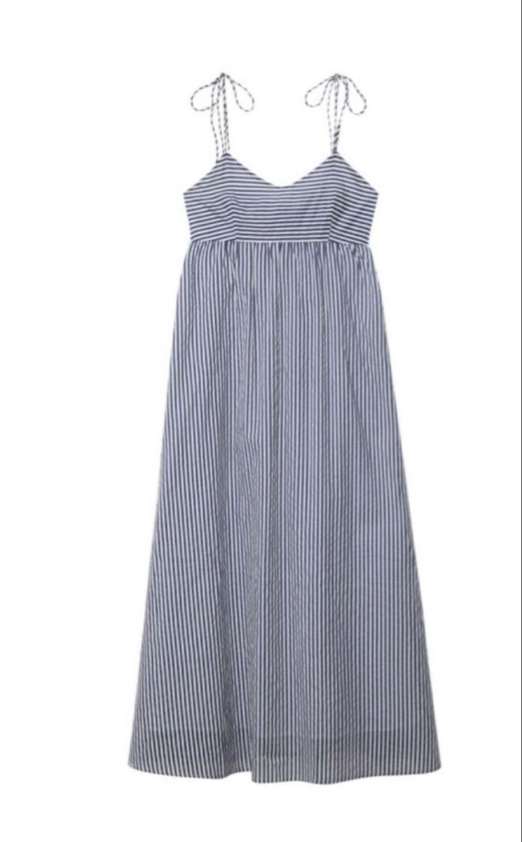 Stradivarius Vestiti: Stripe summer dress - size S - blue white – Nuovo (secondo la descrizione) da Sementina venduto da NinaDel 4