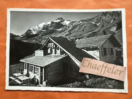 1949 Bergrestaurant und Nachtlager Bundalp mit Blümlisalpgru