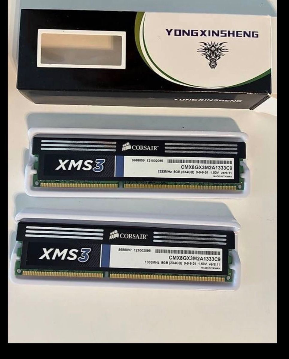 Corsair Memory / RAM: Corsair XMS3 DDR3 8 GB – Neu (gemäss Beschreibung) aus Brussels von Zahlenmeisterei