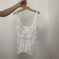 Korsett-Top von Passionata Bustier, Weisse Spitze