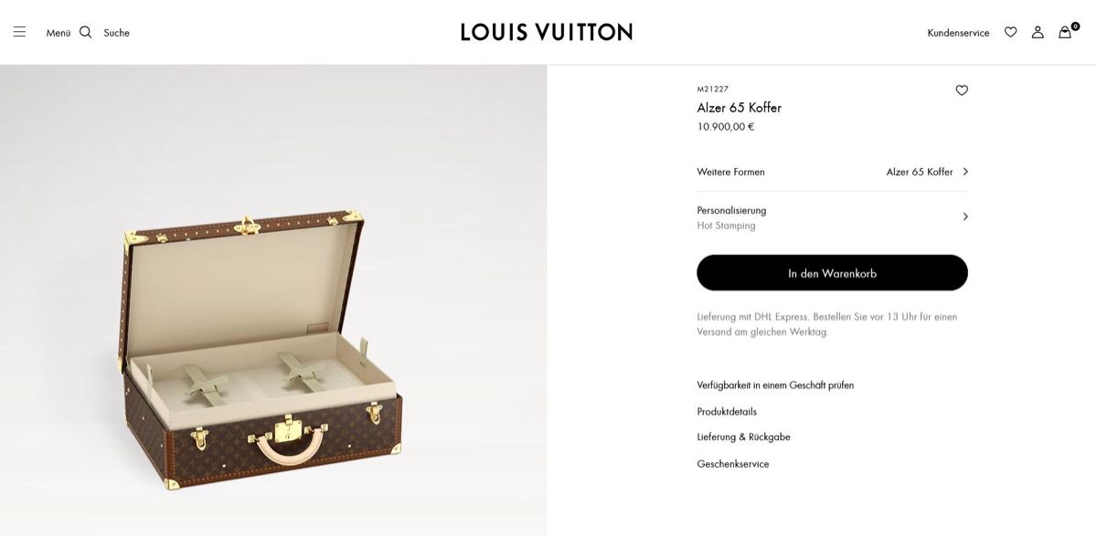 Louis Vuitton Valigie: Louis Vuitton Alzer 65 Koffer – Nuovo (secondo la descrizione) da Solothurn venduto da milliondreams2012 1