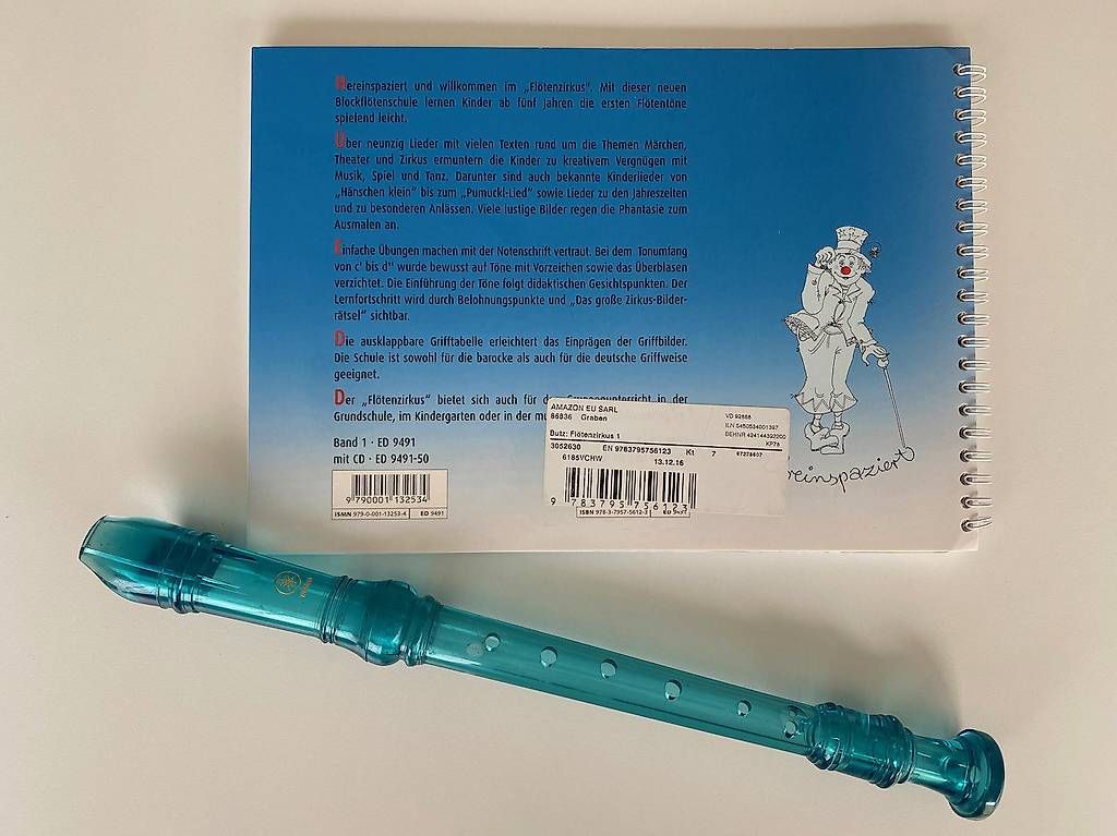 Musikinstrumente: Flöte und Flötenzirkus Band 1 – Gebraucht aus Adliswil von PetaParka 3