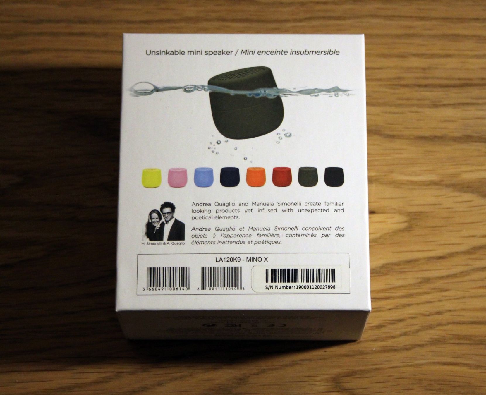 Lexon Casse acustiche: Lexon Mino X - Wasserdichter Bluetooth Speaker – Nuovo e nell'imballaggio originale da Münchenbuchsee venduto da Chaoo 1