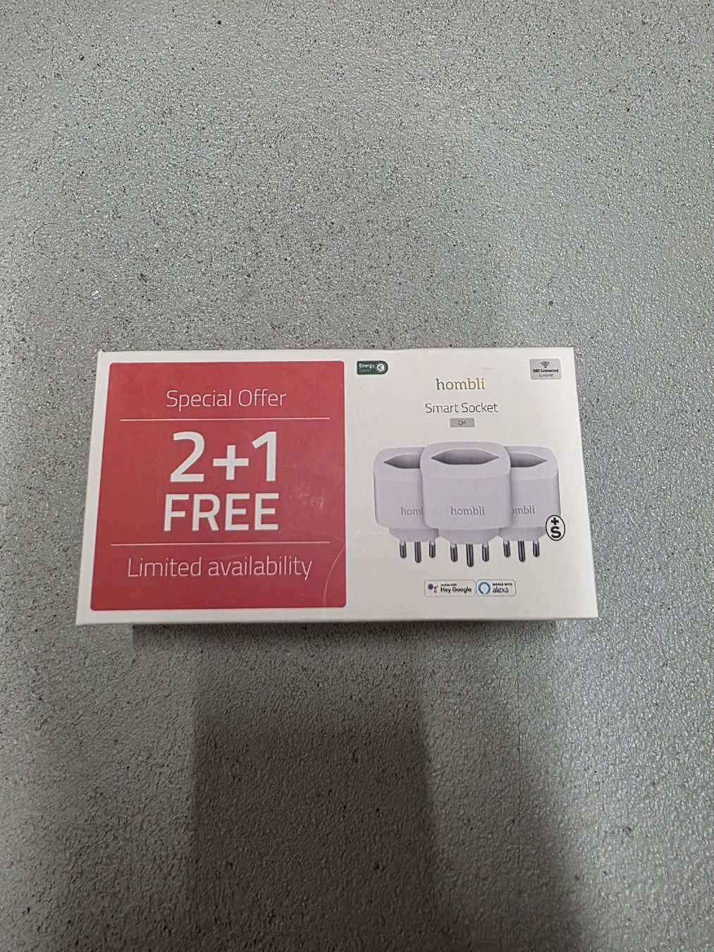 Fiches d'alim.: Hombli Smart Socket Typ 13 neu originalverpackt 3 Stk – Neuf avec emballage d'origine à Triengen par JozefT
