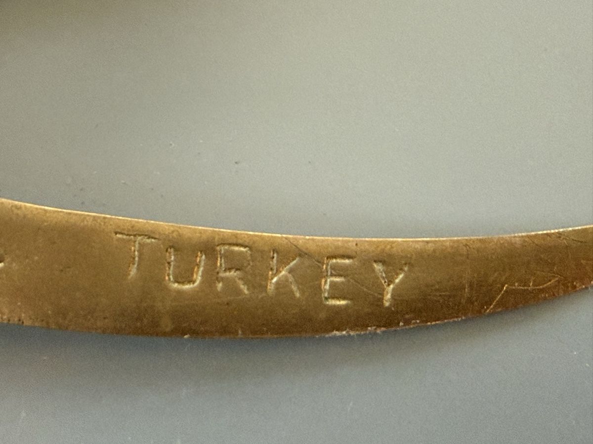 Altro materiale per ufficio: Brieföffner Gold – Usato da Les Enfers venduto da samoern 3