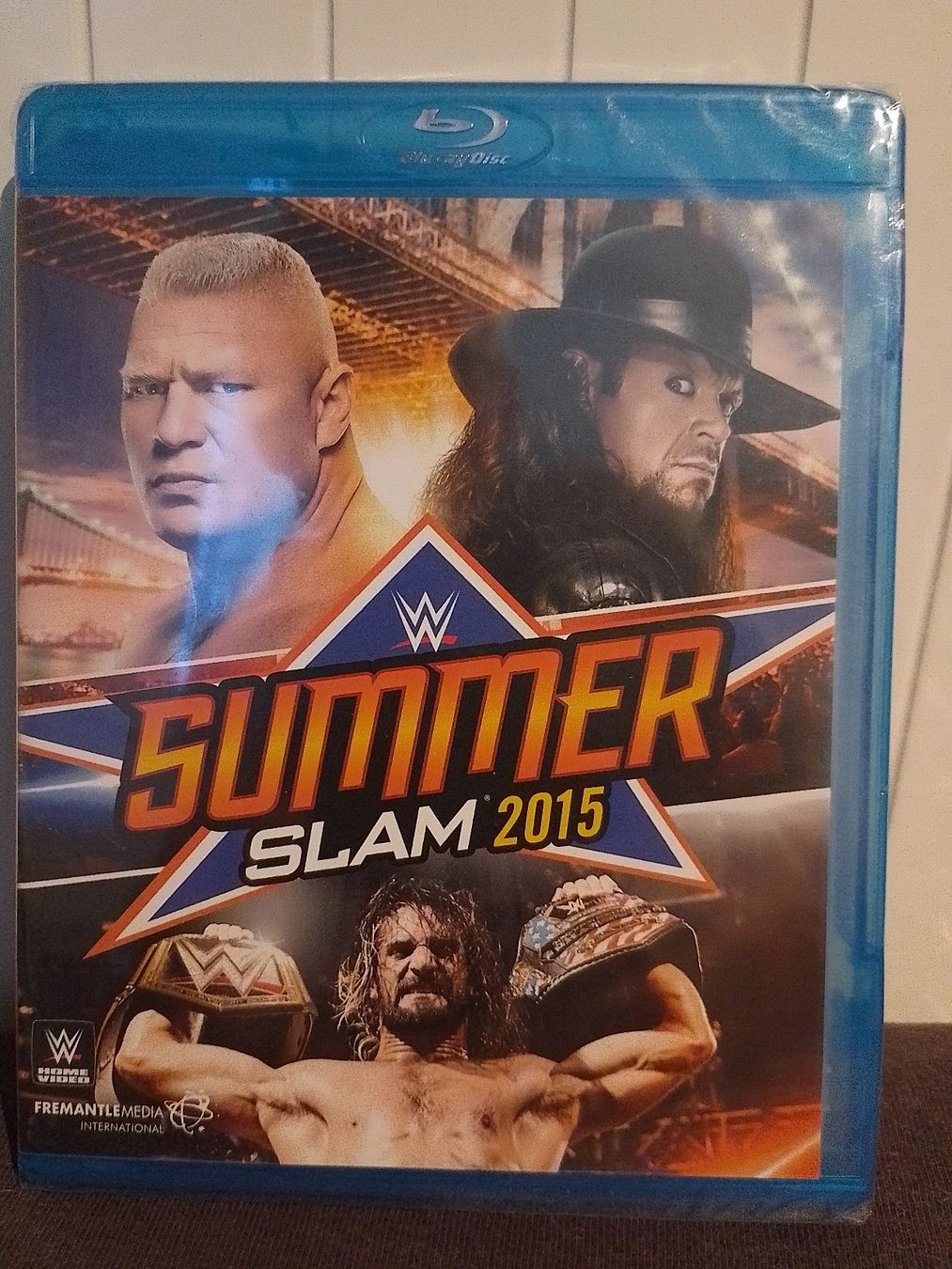 Alle DVDs: WWE SummerSlam 2015 Blu-ray Disc - Neu & OVP – Neu und originalverpackt aus Trubschachen von kloski28
