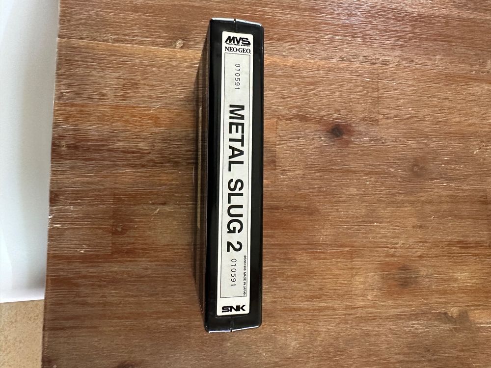 Boîte Neo Geo MVS Metal Slug - Boitier Noir Original SNK (Japon)