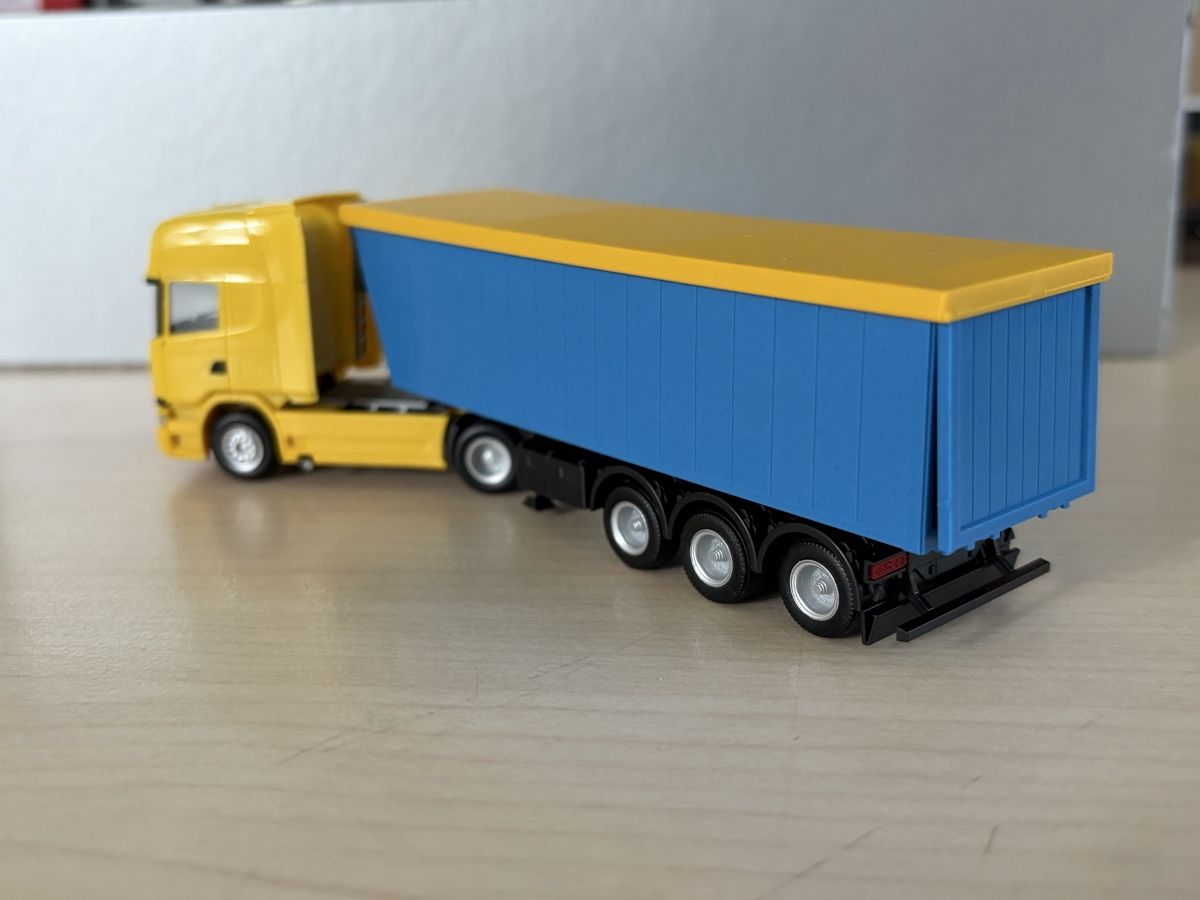 Herpa Modellini d'auto: Scania R Topline Stöffelliner  – Nuovo (secondo la descrizione) da Felben-Wellhausen venduto da Mobil01 1