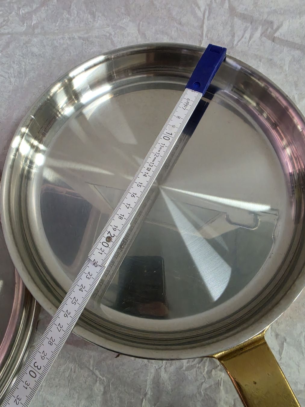 Stöckli Pfannen: Stöckli Kupferpfanne mit Deckel, – Gebraucht aus Olten von Mezopotamya 7