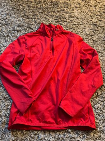 KJUS Damen Ski Midlayer Rot – Half-Zip – Gr. 40/L