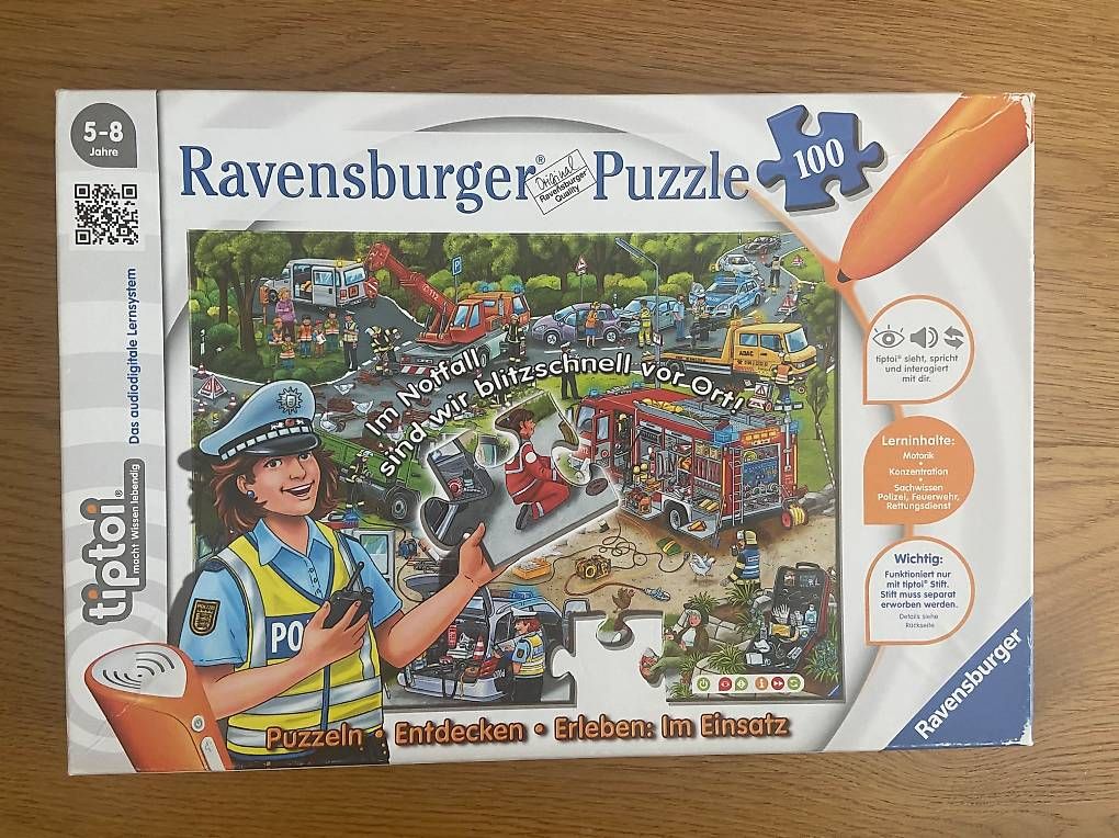 Puzzles: tiptoi Puzzle Im Einsatz  100 Teile  – D'occasion à Obfelden par SabrinaH010203