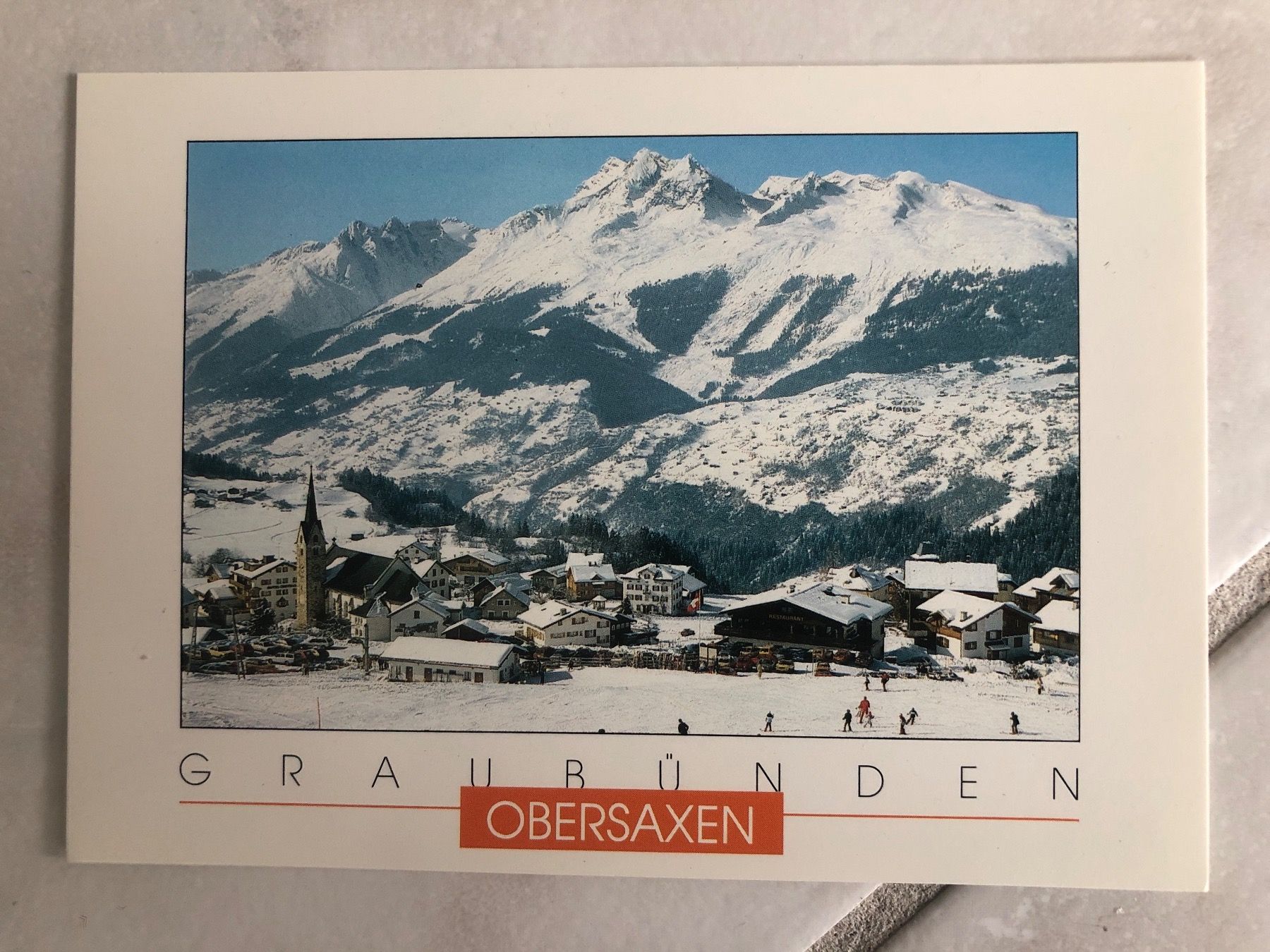 Cartoline postali: Obersaxen/Meierhof – Usato da Oberengstringen venduto da Affeier0