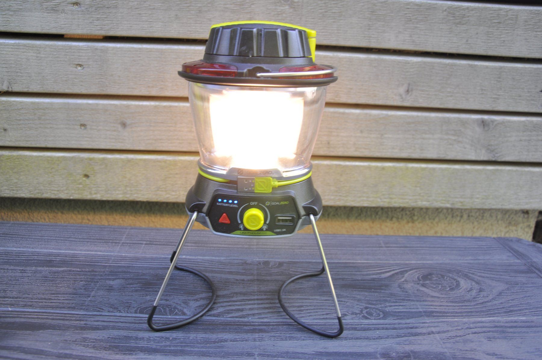 Goal Zero Lampade: Goal Zero Lighthouse 600 LED Laterne 600 Lumen – Usato da Winterthur venduto da juve1972 2