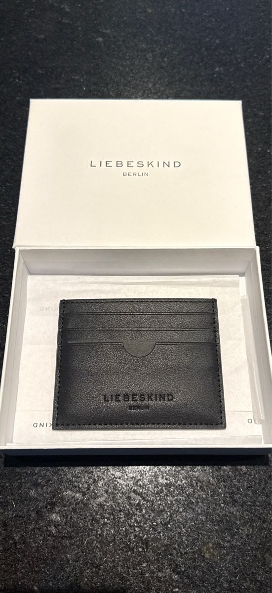Liebeskind Portafogli: Liebeskind Berlin Kartenetui, Schwarz – Nuovo e nell'imballaggio originale da Cham venduto da CBirinci 3