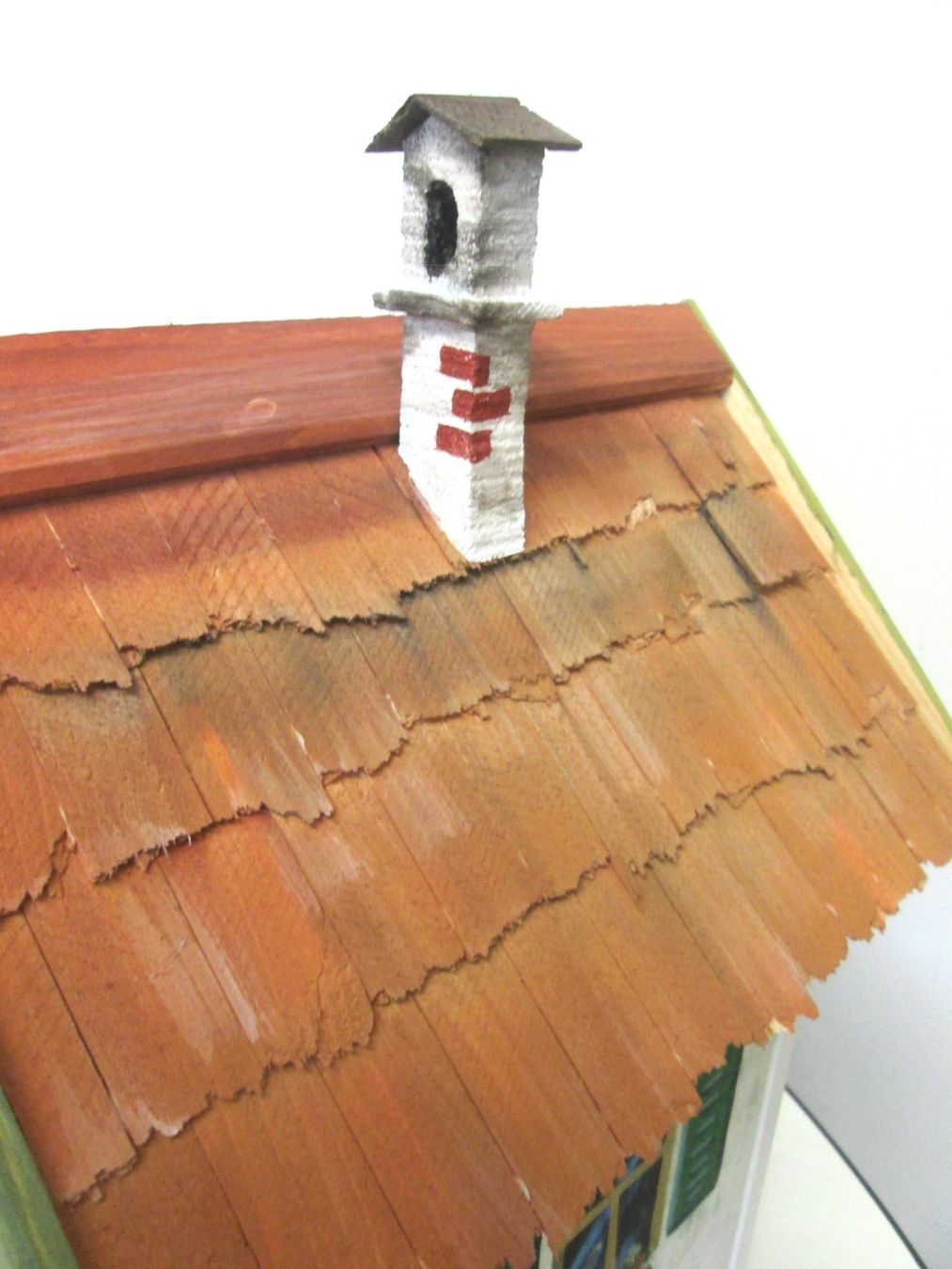 Tutte le decorazioni: Handgefertigtes Holzhaus, Flaschenhalter – Usato da Sementina venduto da babucia 6