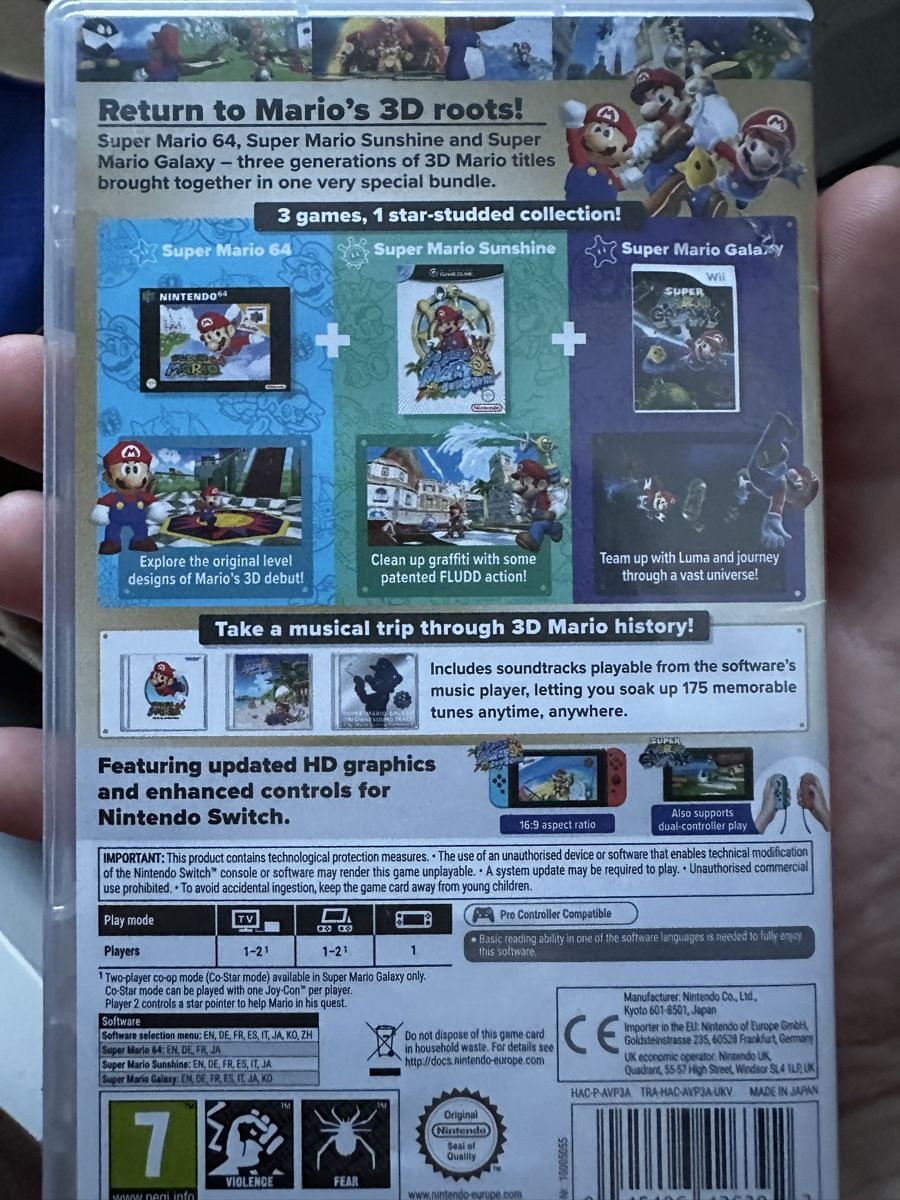 Nintendo Giochi: Super Mario 3D All Stars – Usato da Wallisellen venduto da Angeleyes84 1