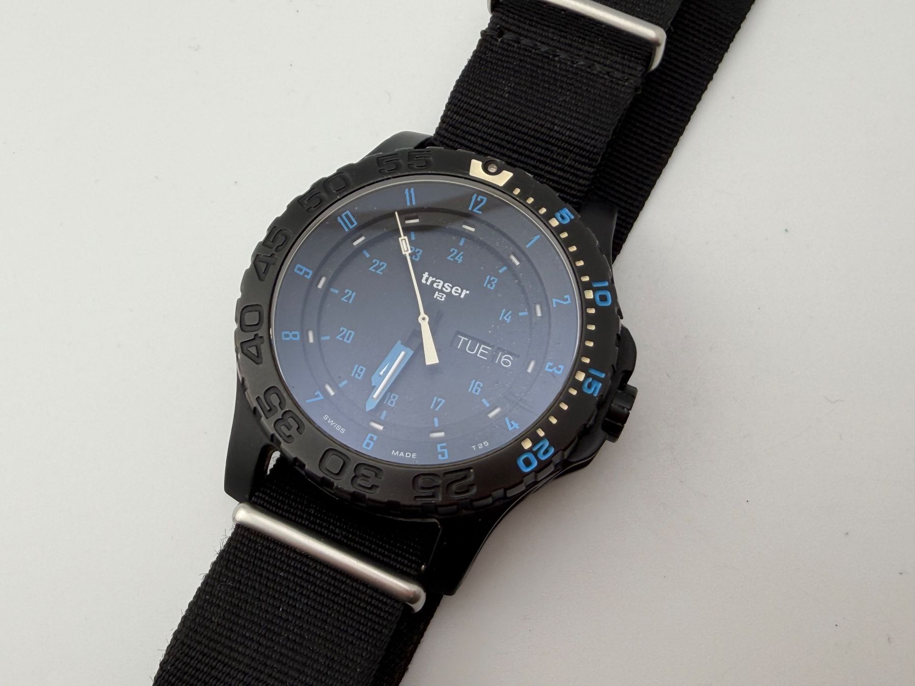 Traser Orologi: Herrenuhr TRASER 45mm läuft – Usato da Biel/Bienne venduto da MrP_WatchesBiel 1
