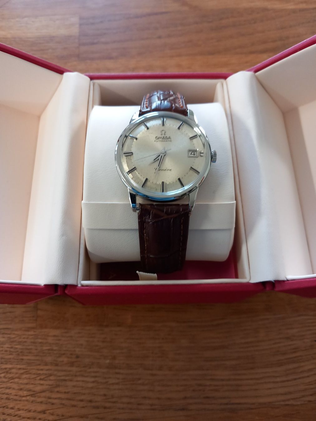 Omega Uhren: Montre Omega Automatic Genève acier révisée – Gebraucht aus St-Cierges von Moebius9010 6
