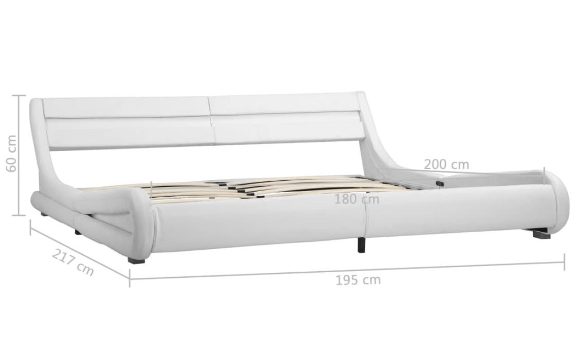 Lits: Kunstleder Doppelbett – D'occasion à Wichtrach par xSelpio007 1